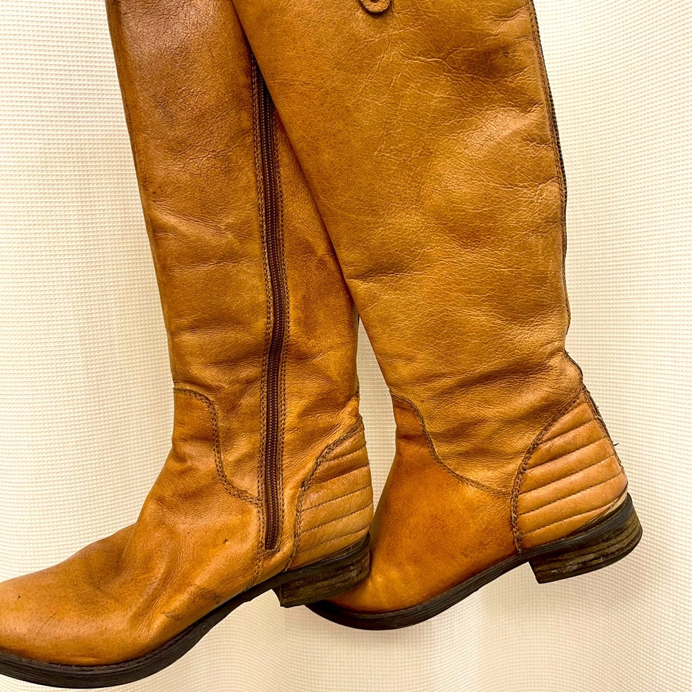 leather riding boots